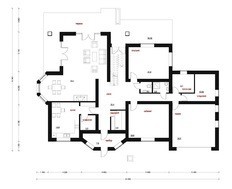 Просторный особняк со вторым светом