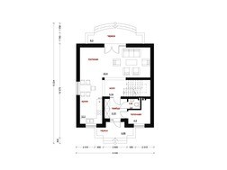 Миниатюрный уютный коттедж