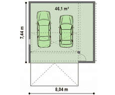 Проект современного удобного гаража