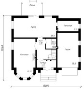 Загородный дом с практичной планировкой