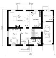 Проект классического дома с практичной планировкой