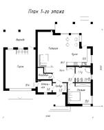 Классический двухэтажный дом с сауной