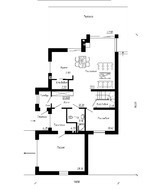 Загородный коттедж с современным фасадом