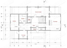 Проект стильного современного особняка со вторым светом