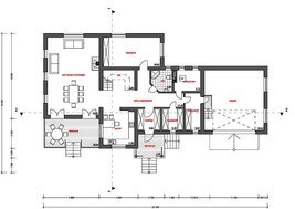 Проект двухэтажного роскошного особняка до 300 m²
