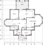 Проект загородной виллы, площадью 220 m²
