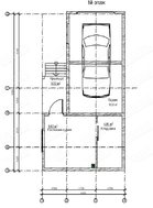 Проект небольшой сторожки с гаражом