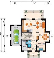 Изысканный двухэтажный дом с площадью 160 m²
