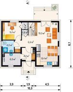 Архитектурный проект оригинального особняка с грамотной планировкой