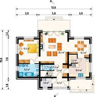 Современный особняк с четырьмя спальнями