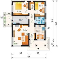 Компактная и просторная усадьба с тремя спальнями
