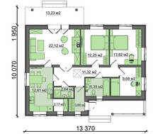 Приятного вида загородный дом