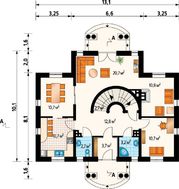Классический особняк на 150 квадратов жилой площади