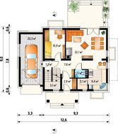 Стильный загородный дом с интересным дизайном