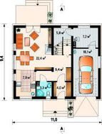 Стильный и уютный загородный дом с пятью комнатами