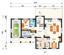 Красивая загородная усадьба с нотками средиземноморской архитектуры