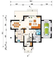 Проект мансардного дома более 150 m²