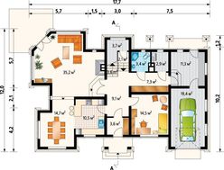 Интересный жилой дом, напоминающий замок