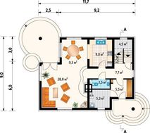 Обворожительный двухэтажный особняк с тремя спальнями