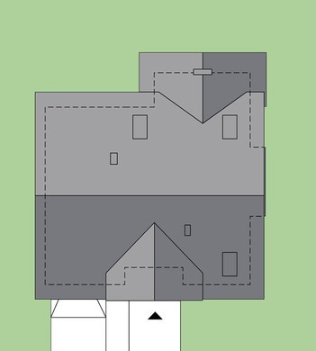 Современный двухэтажный дом с просторными личными комнатами